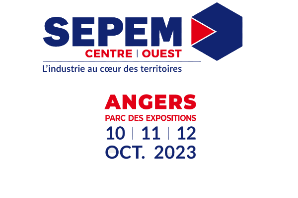 Flyer de participation au SEPEM Centre Ouest du 10 au 12 Octobre 2023 au stand 139